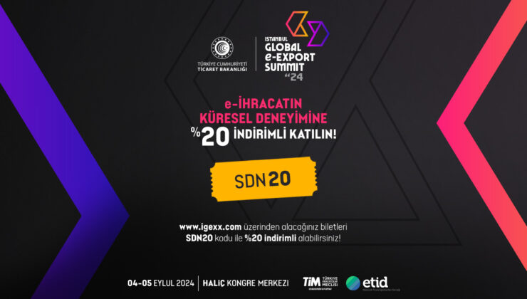 İstanbul Global E-İhracat Doruğu 2024: Global pazaryerleri İstanbul’da buluşuyor!