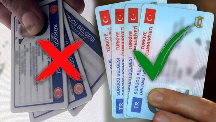 Eski tip ehliyete sahip şoförler dikkat: Mühlet uzatıldı!