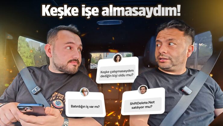 ShiftDelete.Net satılıyor mu? İşverene sıkıntı sorular!