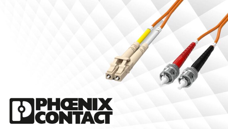 Phoenix Contact markalı Patch kablolar ve fiber optik kablolar