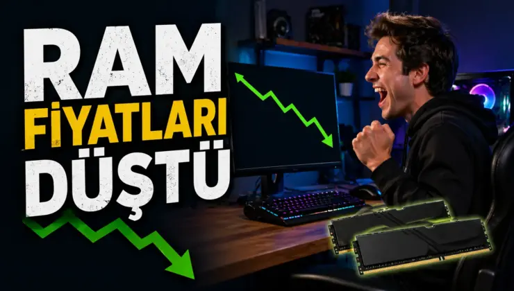 RAM Fiyatları Düştü! Devamı gelecek mi?