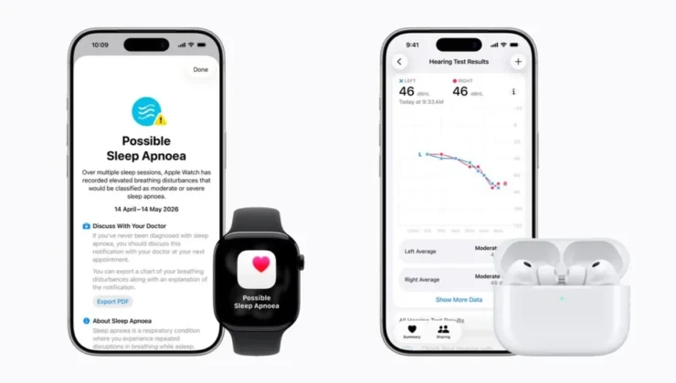 Apple Watch ve AirPods Pro Yeni Sıhhat Özelliklerine Kavuştu