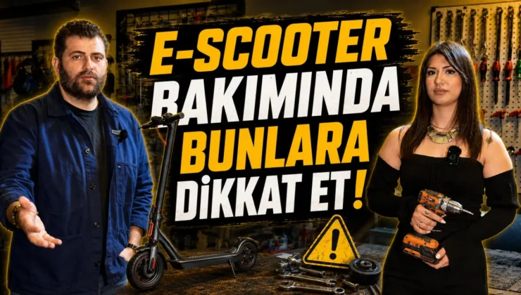 Elektrikli scooter bakımı, tamiri yapılırken dikkat edilmesi gerekenler!