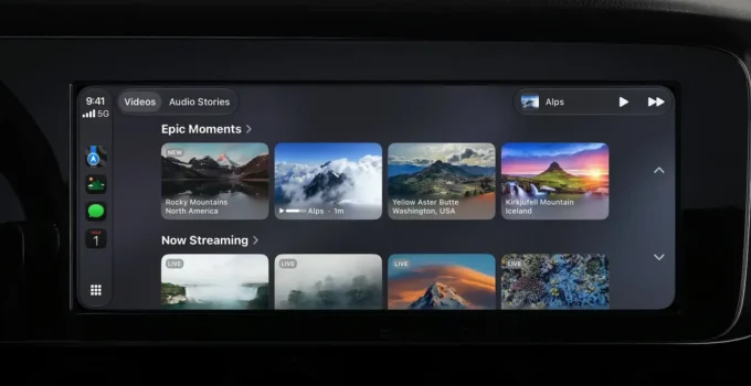 iOS 27 ile CarPlay Görüntü Özelliğine Kavuşuyor – Otomobilde Görüntü İzleyebileceksiniz