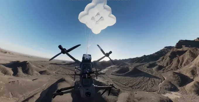 DJI Yüksek Bütçeli Dronelar için Paraşüt Sistemini Duyurdu