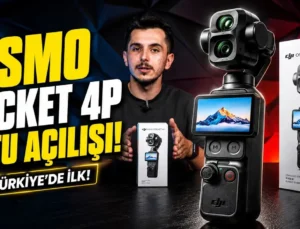 Merakla Beklenen Çift Kameralı DJI Pocket 4P Birinci Bakış