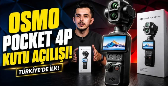 Merakla Beklenen Çift Kameralı DJI Pocket 4P Birinci Bakış